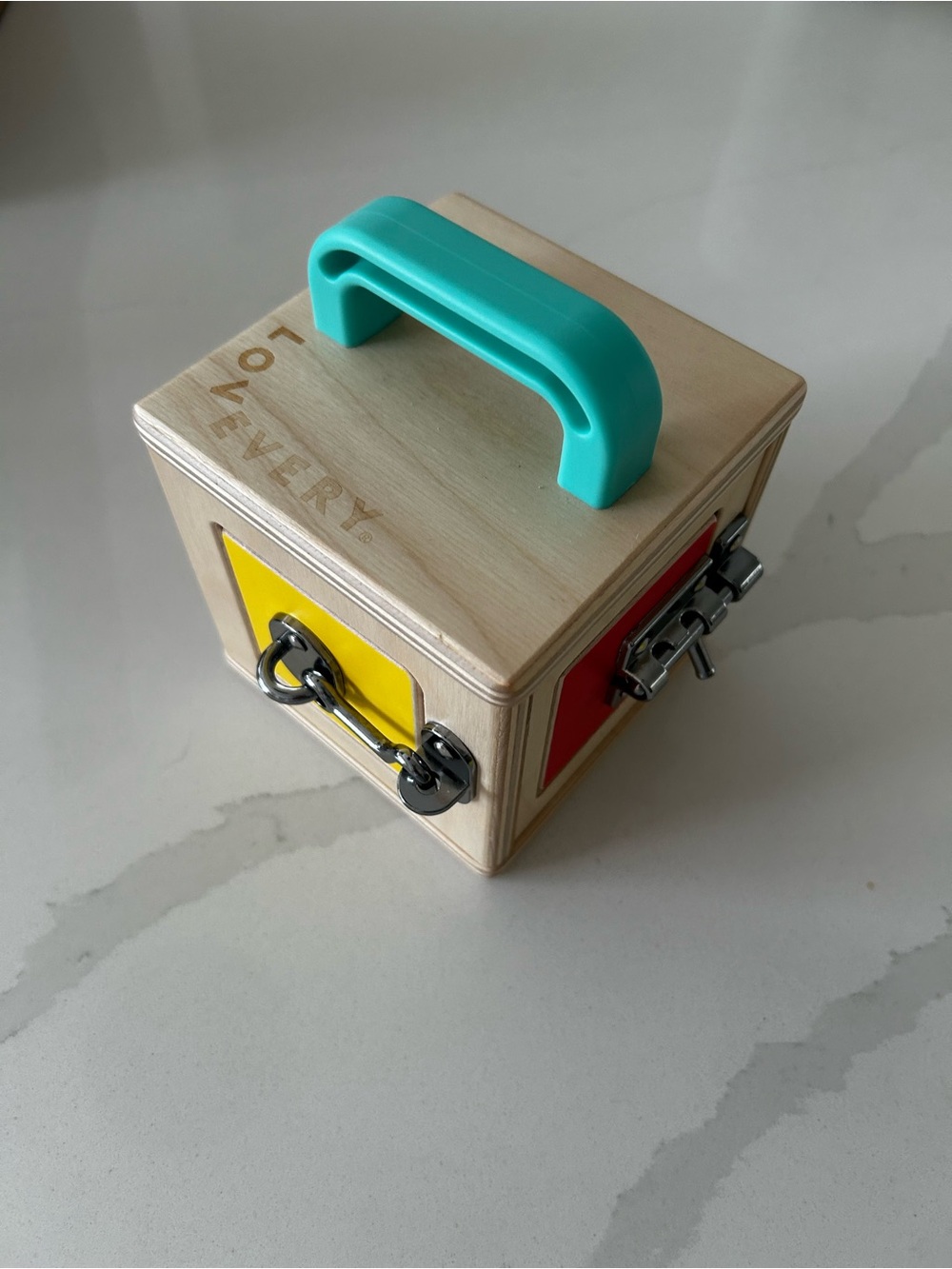 lovevery lock box toy